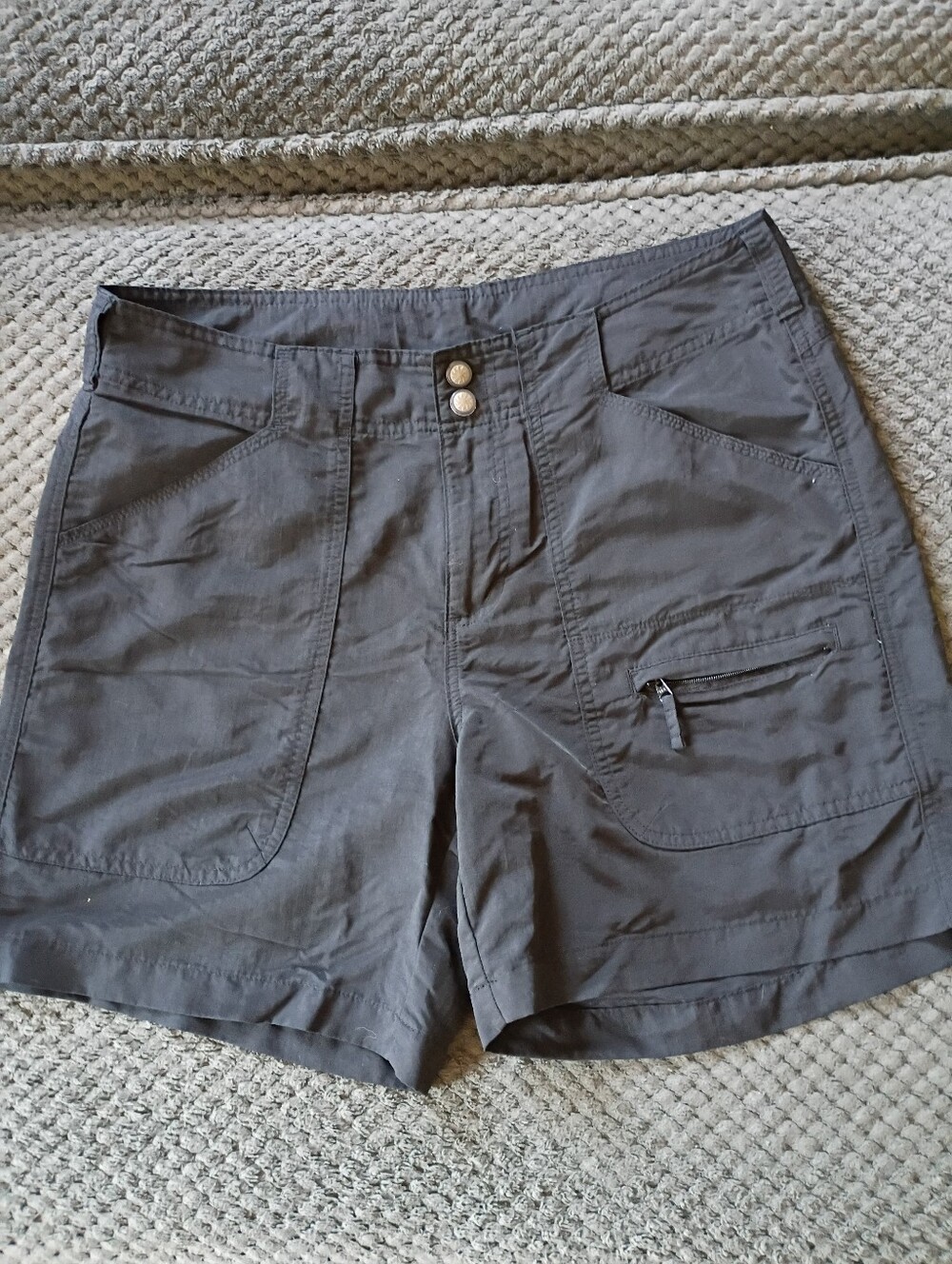 Women’s Casual Black Utility Shorts